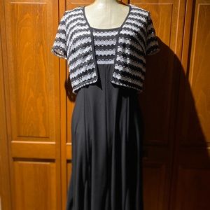 Perceptions Black & White dress